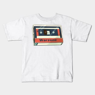 warzone cassette tape Kids T-Shirt